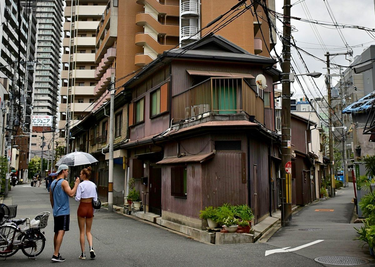 中崎町 三叉路 街並み 建物 街並み Ganref