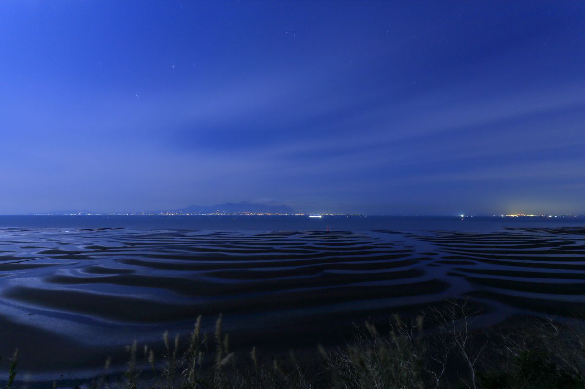 静かな夜海 自然 風景 海 Ganref 静かな夜海 自然 風景 海 Ganref