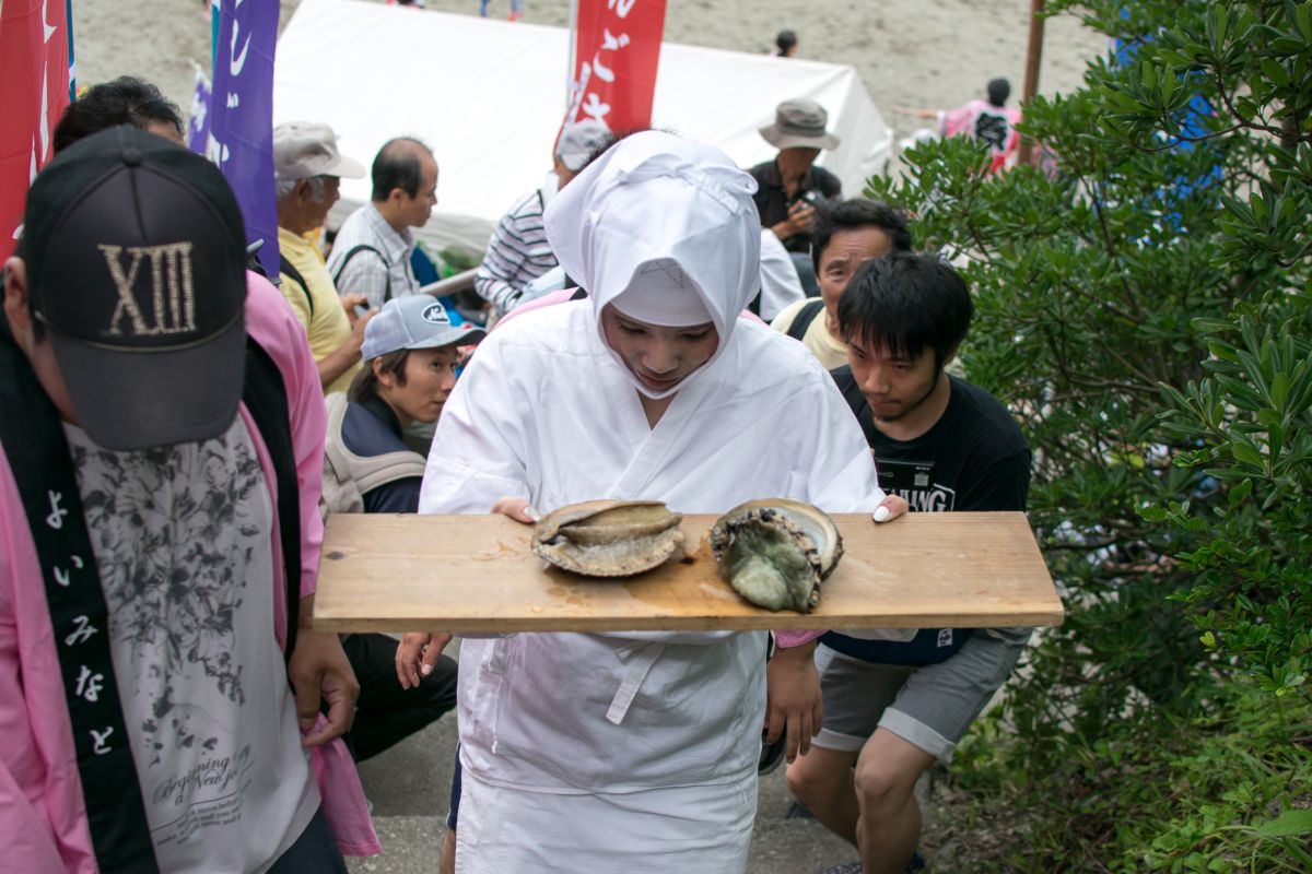 まねき鮑 行事 祭り Ganref