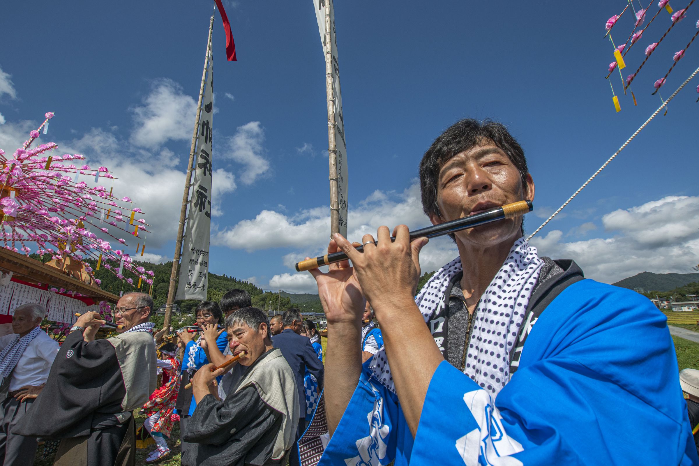 ♪享保雛　笛吹く人 享保雛（大内雛） 文化遺産オンライン