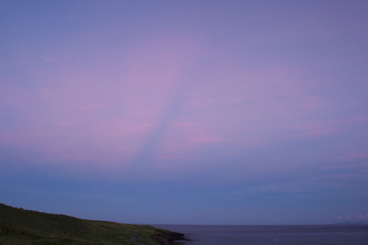 夜明け前 西の空 自然 風景 空 雲 Ganref