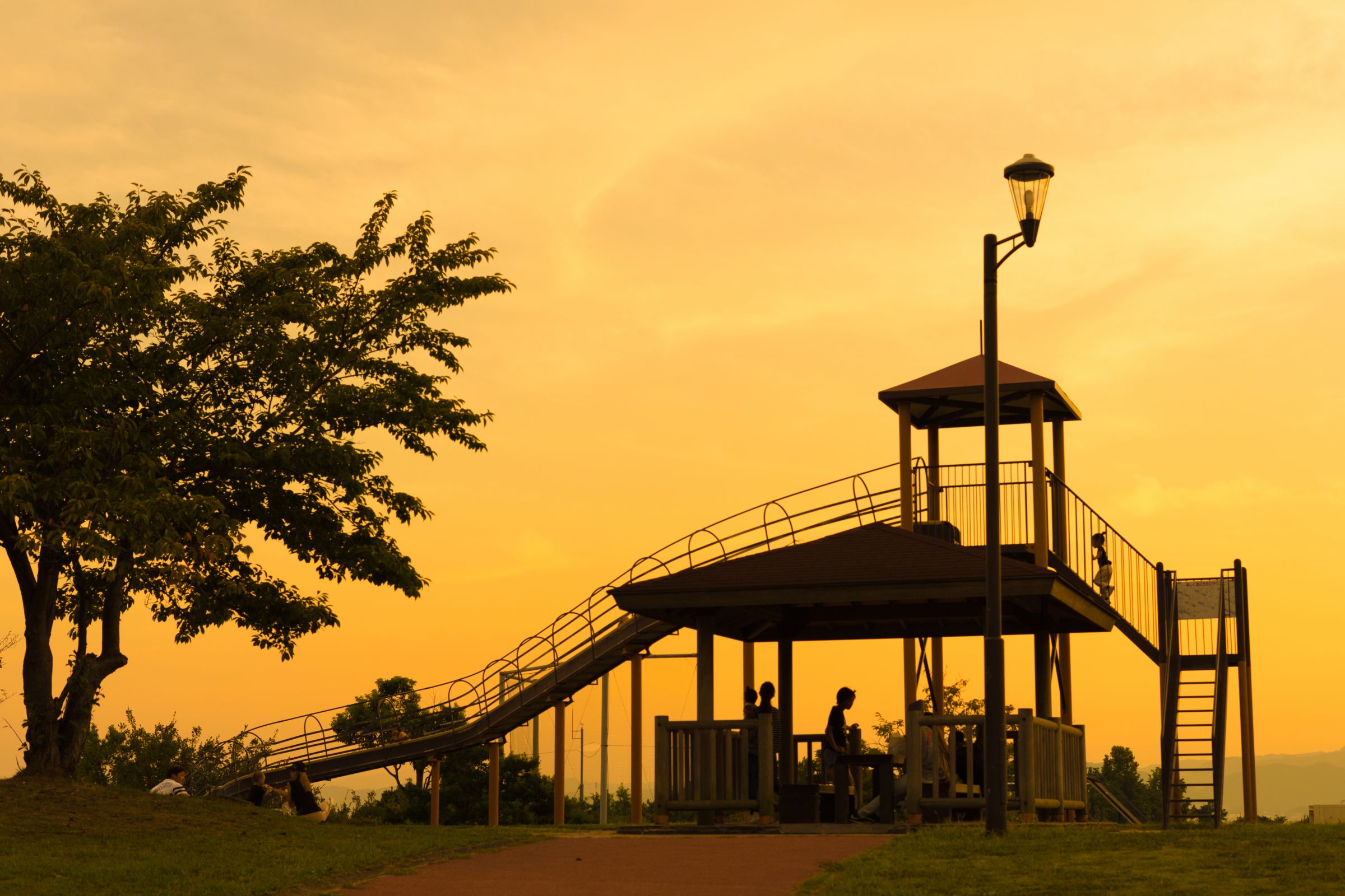 風景画 公園の夕焼け 画家志望作 風景画 公園の夕焼け 画家志望作 風景画 公園の夕焼け 画家志望作 -