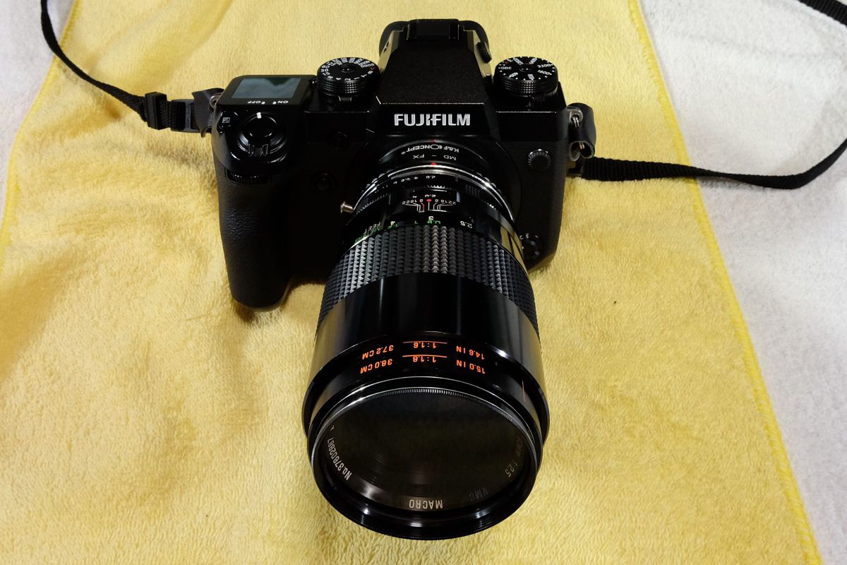 実写確認整備品】Vivitar35EE／Vivitar38mmf2.8フード付 実写確認整備