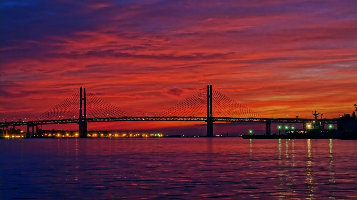 大焼けの朝。 GANREF