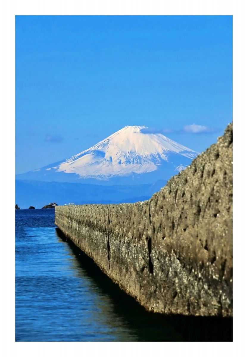 久留和海岸から富士山遠望。 | GANREF
