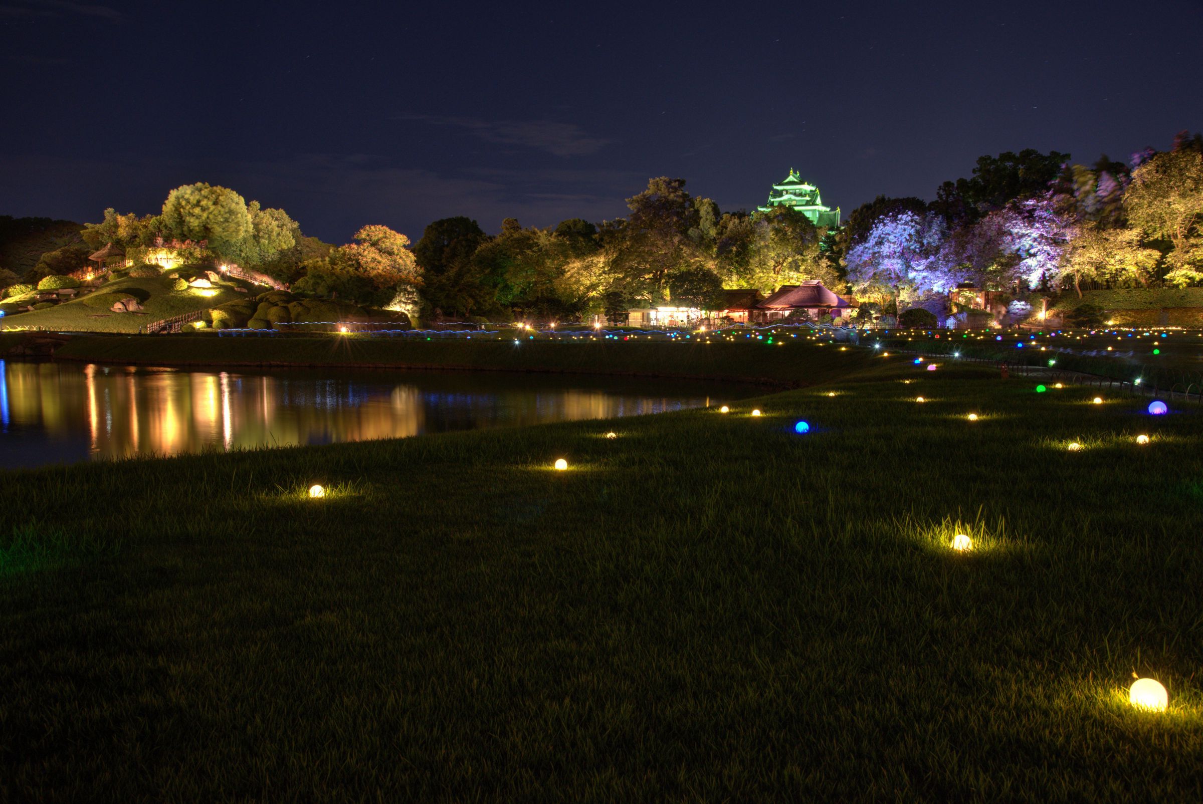 岡山後楽園 幻想庭園 | GANREF