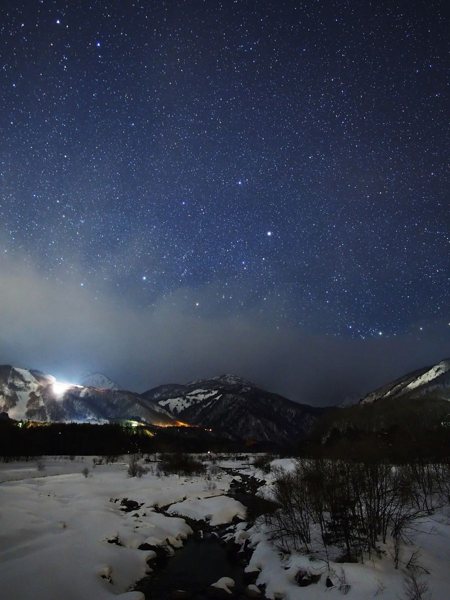 雪明かり 自然 風景 宇宙 天体 Ganref