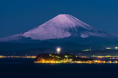 富士山と江ノ島 | GANREF