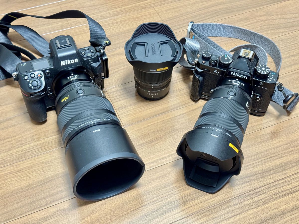 ニコン Z8 & NIKKOR Z 24-70mm f/2.8 S II（2）開封の儀 ～長いけど