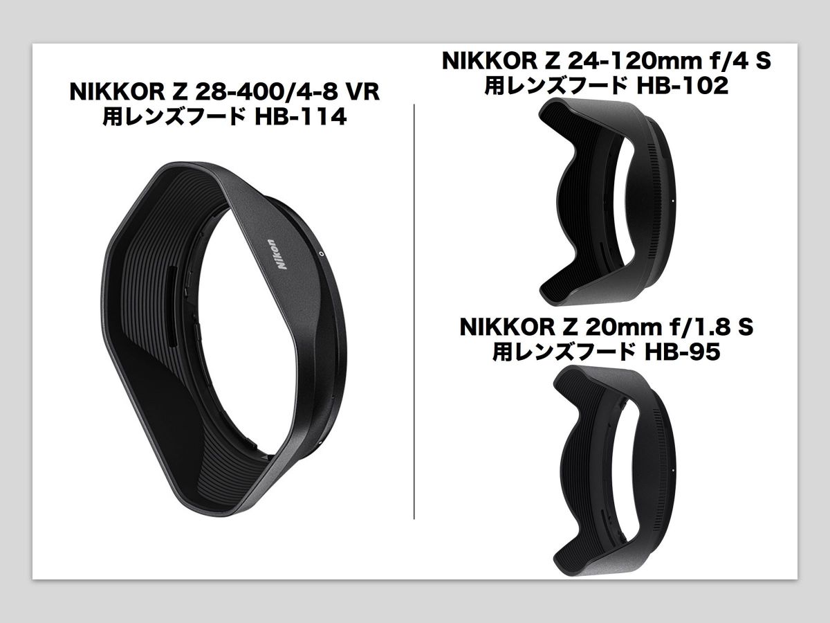 ニコン Z8 & NIKKOR Z 24-70mm f/2.8 S II（8）レンズフードの