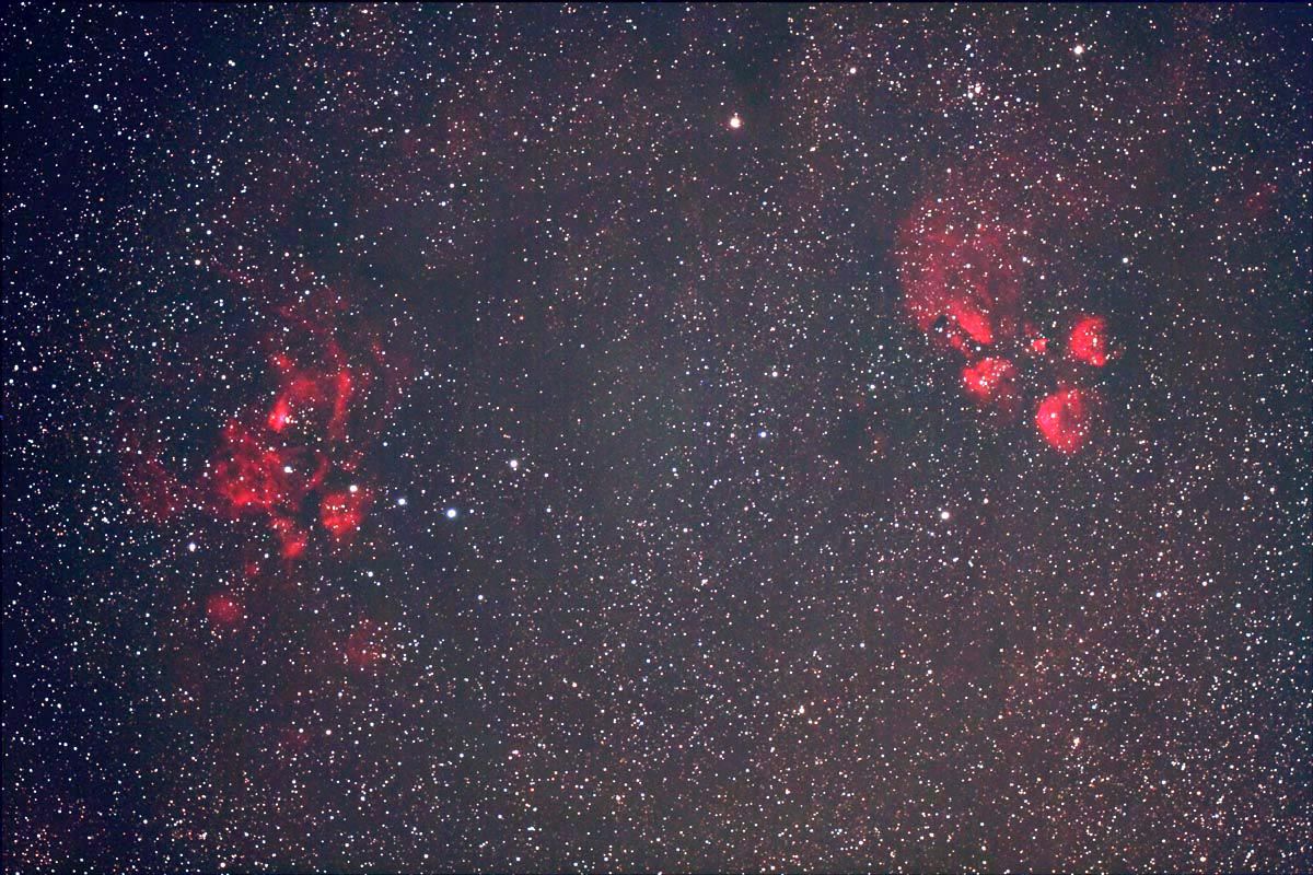 彼岸花星雲 Ngc6357 と出目金星雲 Ngc6334 自然 風景 宇宙 天体 Ganref