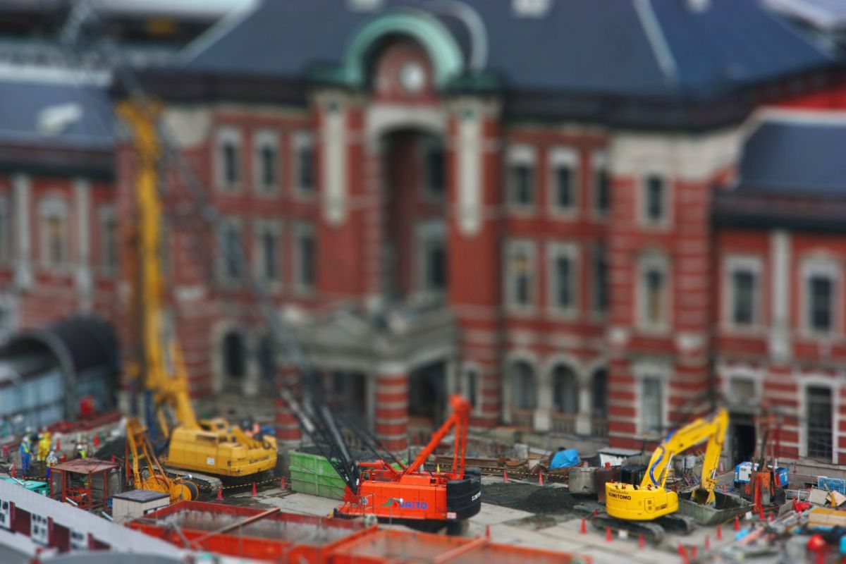 八重洲ミニチュア 街並み 建物 街並み Ganref