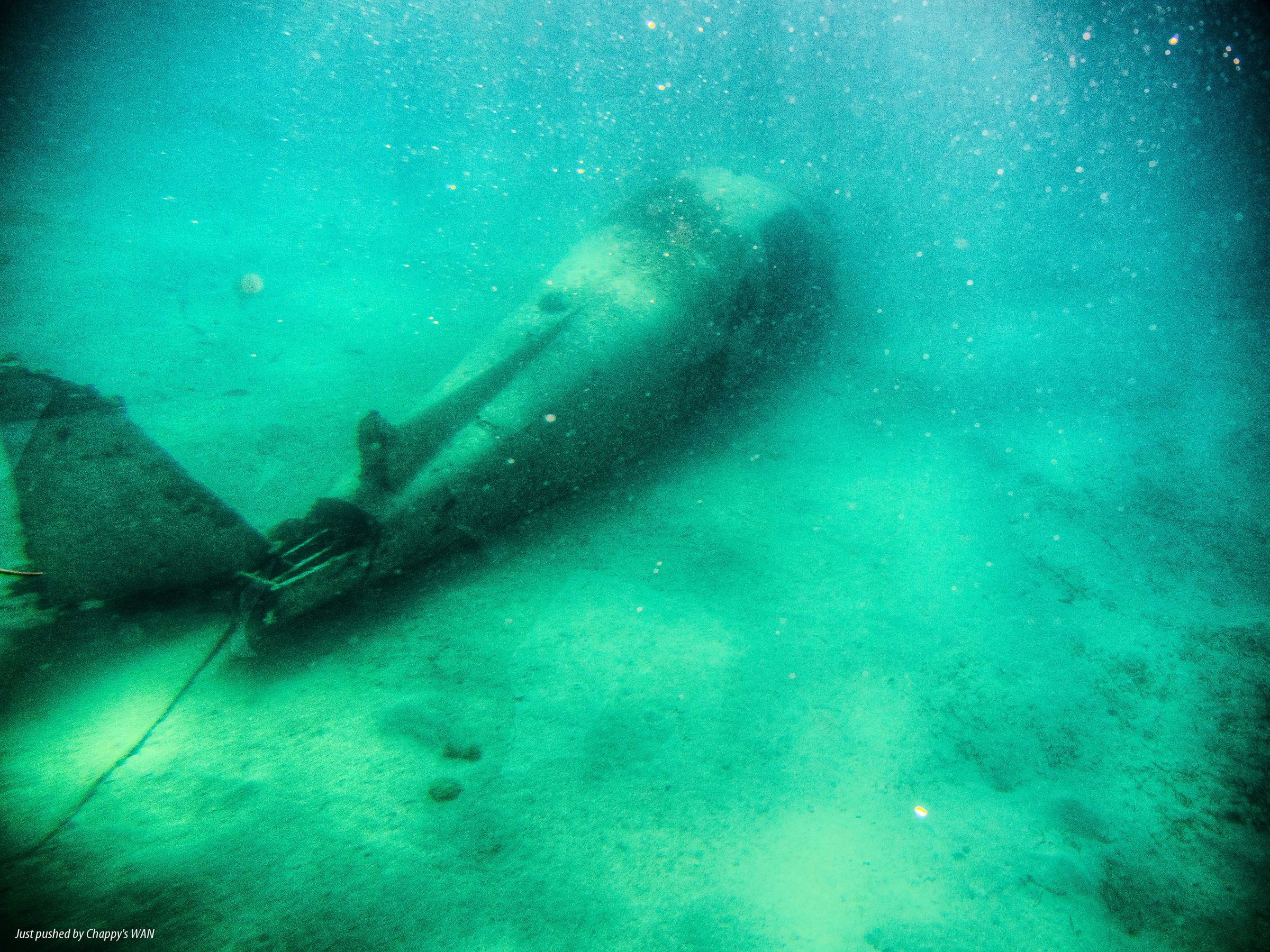 海に沈んだ軽飛行機 | GANREF