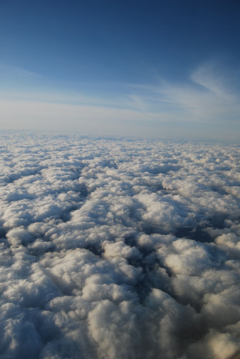 空の上から空を撮る 自然 風景 空 雲 Ganref