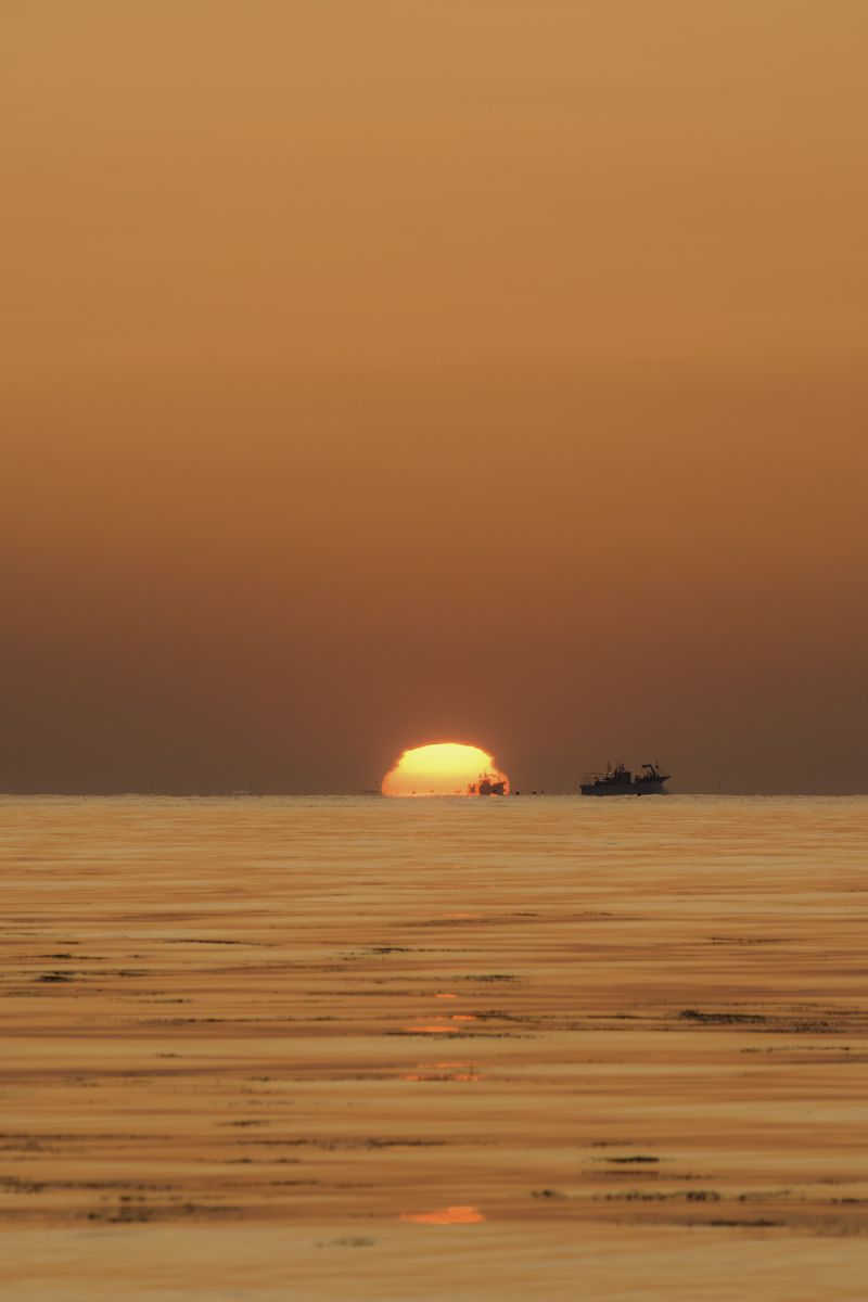 陽はまた昇る 自然 風景 海 Ganref