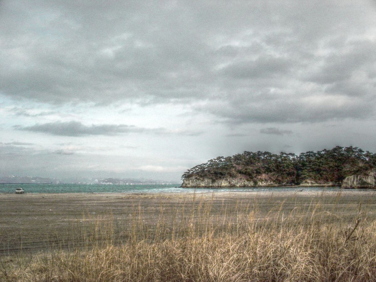 悪天候な松島 自然 風景 海 Ganref