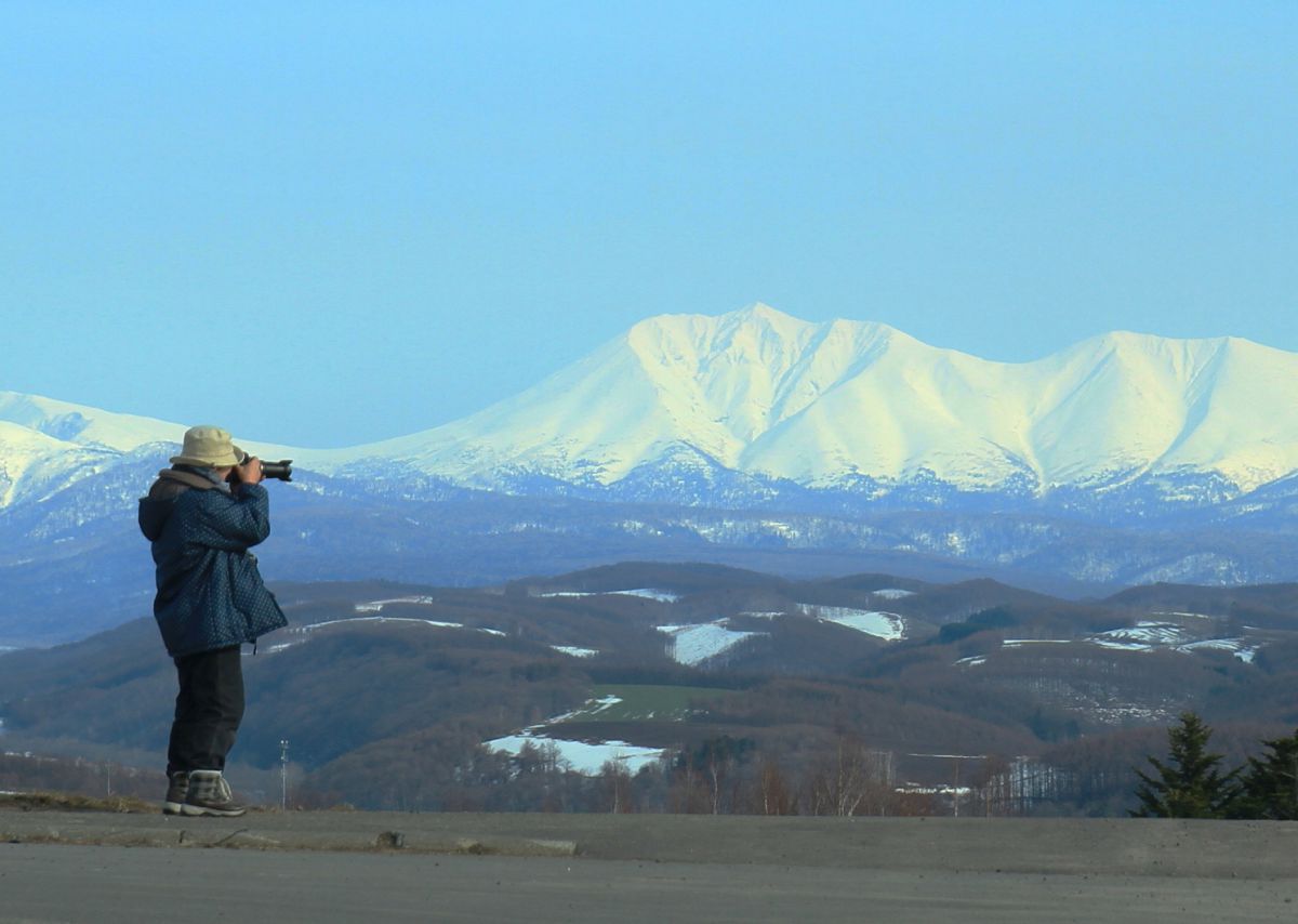 オプタテシケ山をバックに 自然 風景 山 Ganref