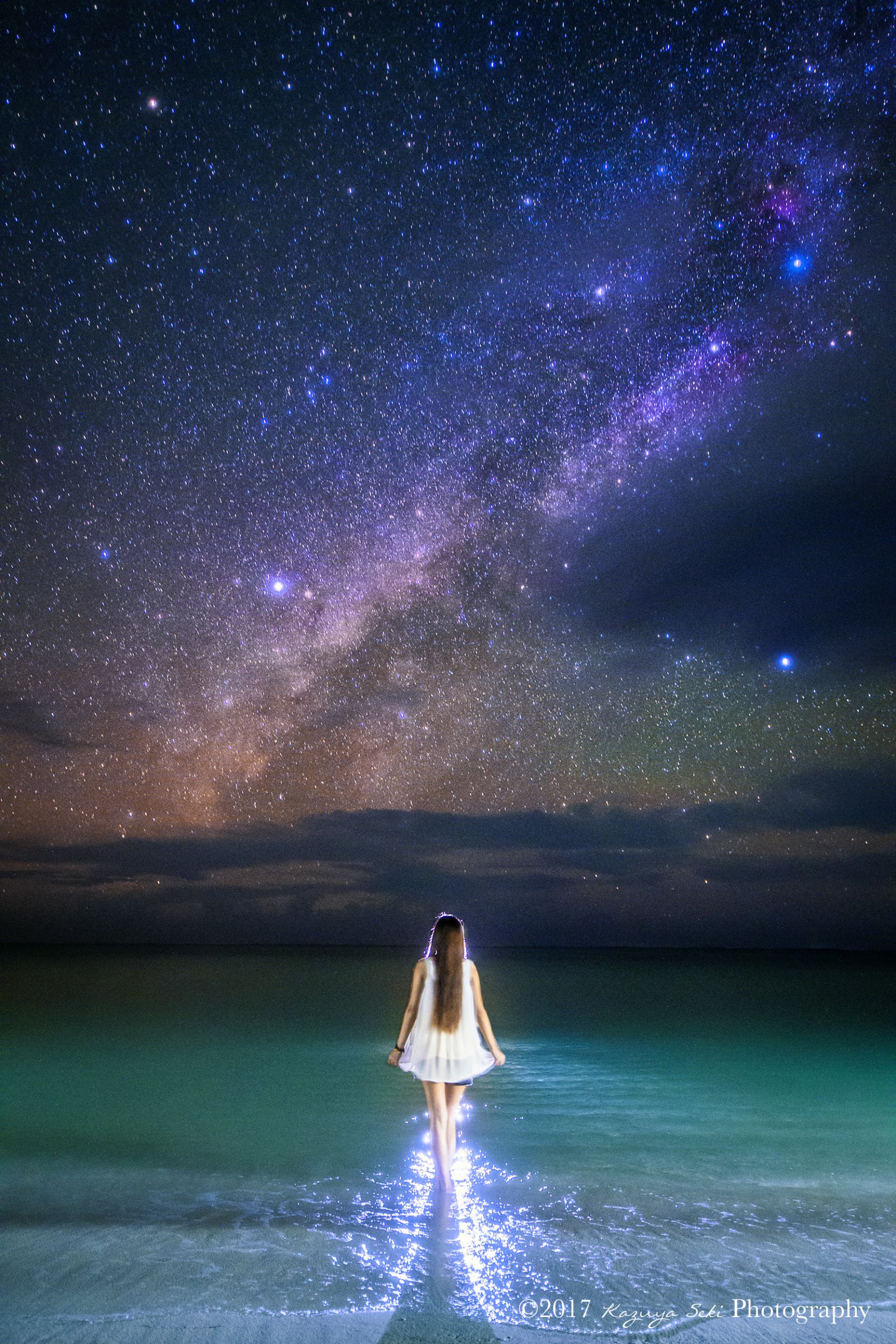 星空とコーラルブルーの海 | GANREF