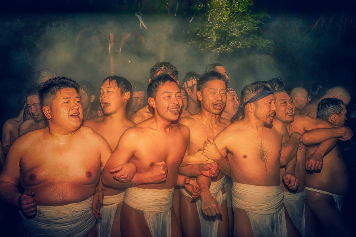 裸人の湯気 行事 祭り Ganref