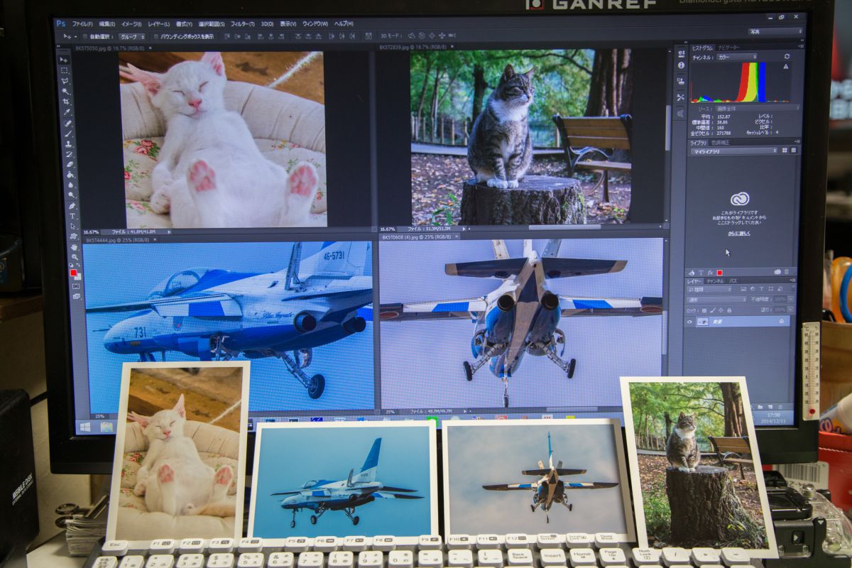 EPSON SC-PX5VⅡ レビュー 10 ⑤CM用機器を使わずにモニタに表示された