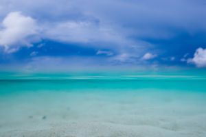 空と海のあいだ 自然 風景 海 Ganref