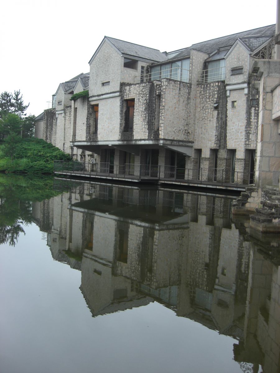 水辺の建物 自然 風景 水辺 Ganref