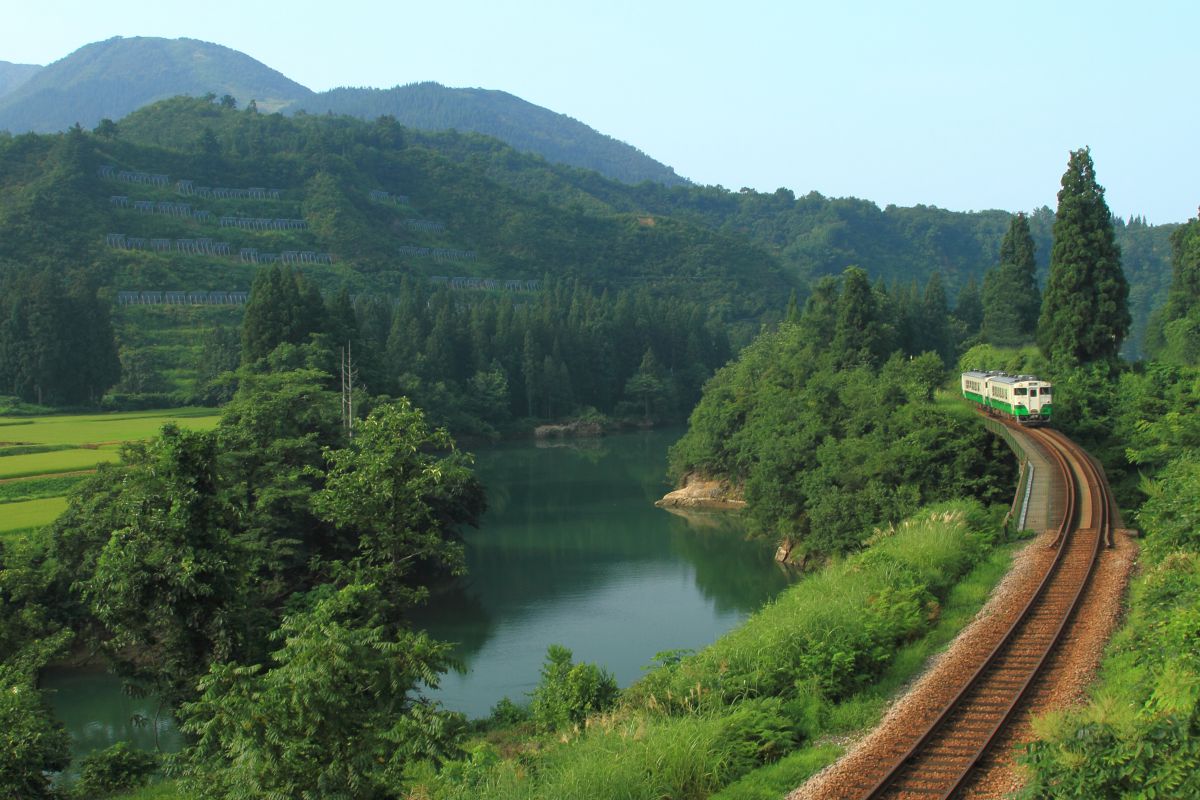 鉄道のある風景 鉄道のある風景