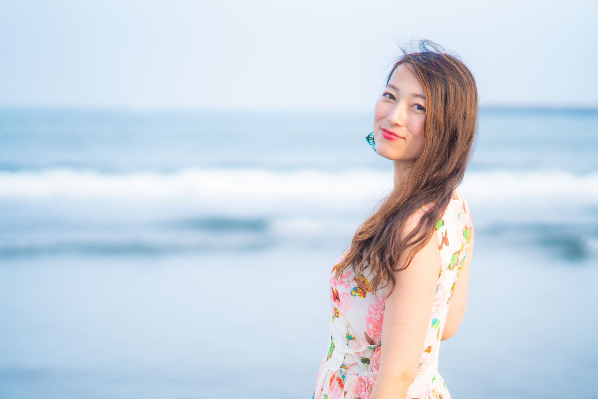 Yuko Oshima ビーチポートレート Yuko Oshima ビーチポートレート