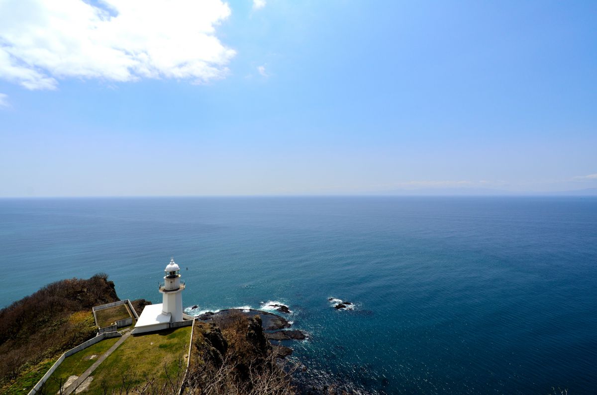 室蘭の名所地球岬 自然 風景 海 Ganref