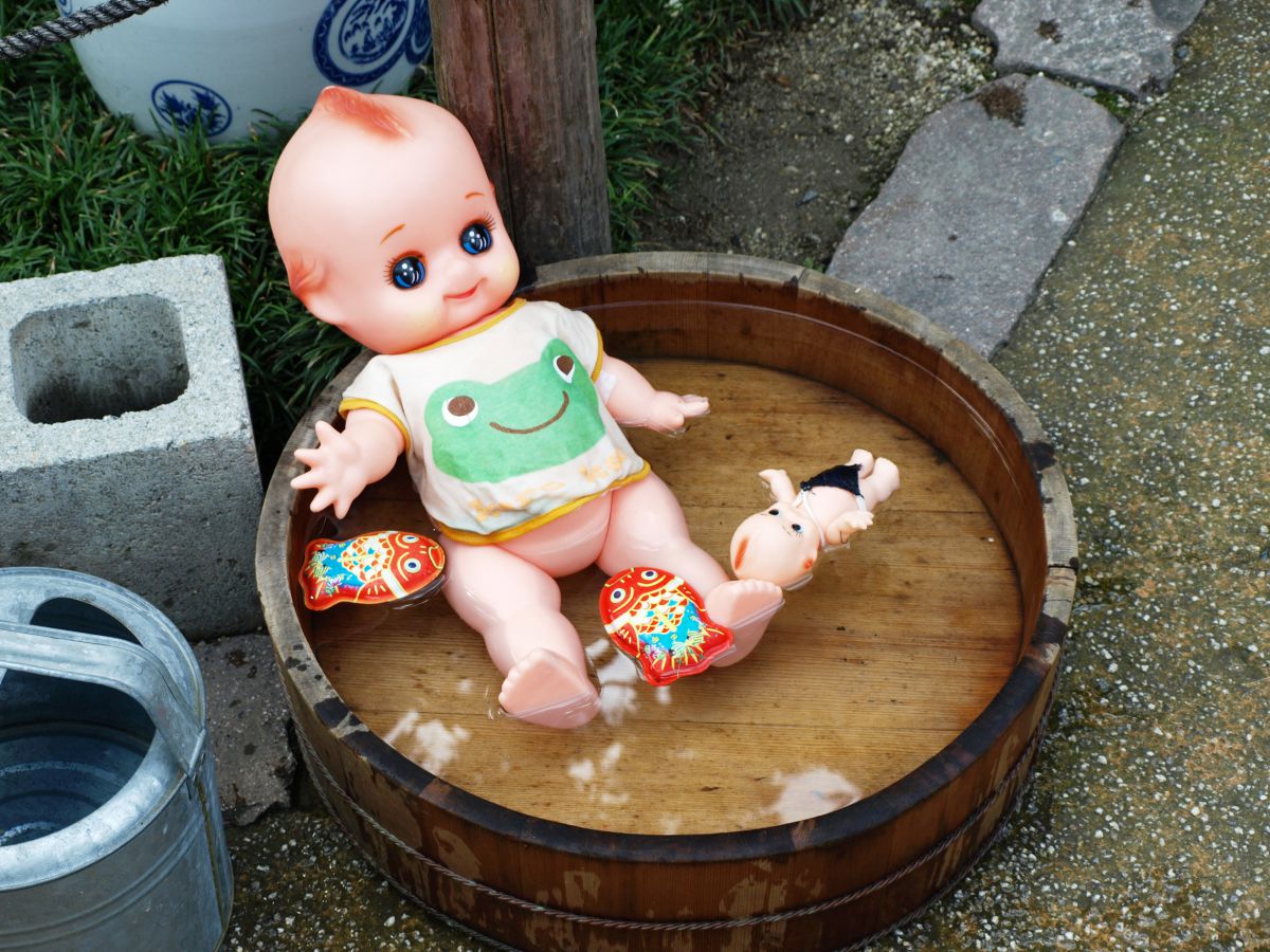 夏の風物 行水 街並み 建物 街並み Ganref