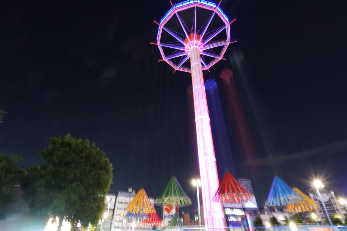 スカイフラワー 街並み 建物 夜景 Ganref