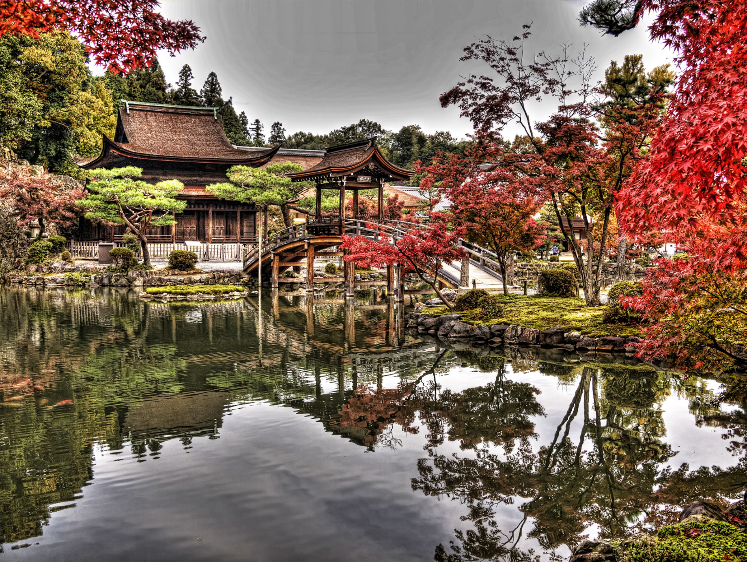 虎渓山永保寺の紅葉 | GANREF