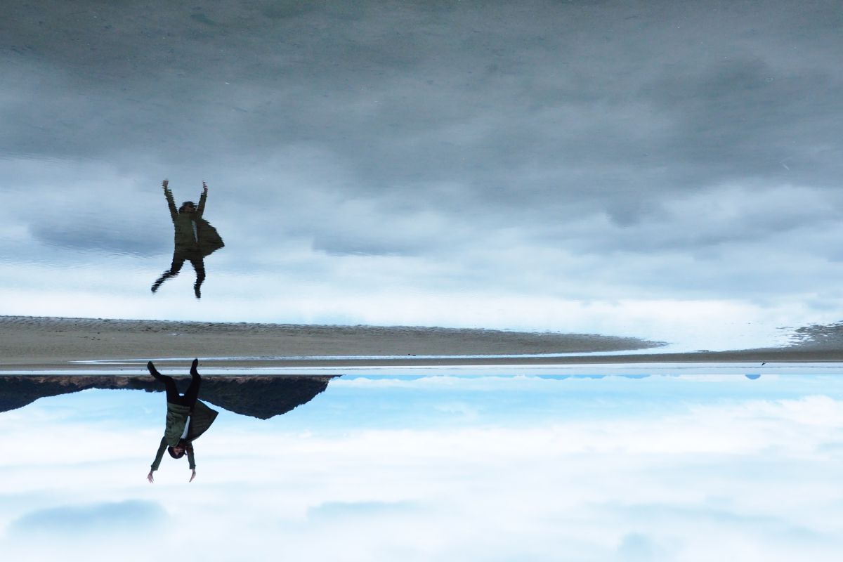 空を飛ぶって爽快だね 自然 風景 海 Ganref