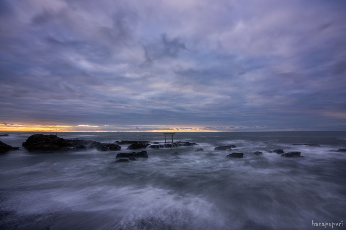 躍動感のある雲 自然 風景 海 Ganref