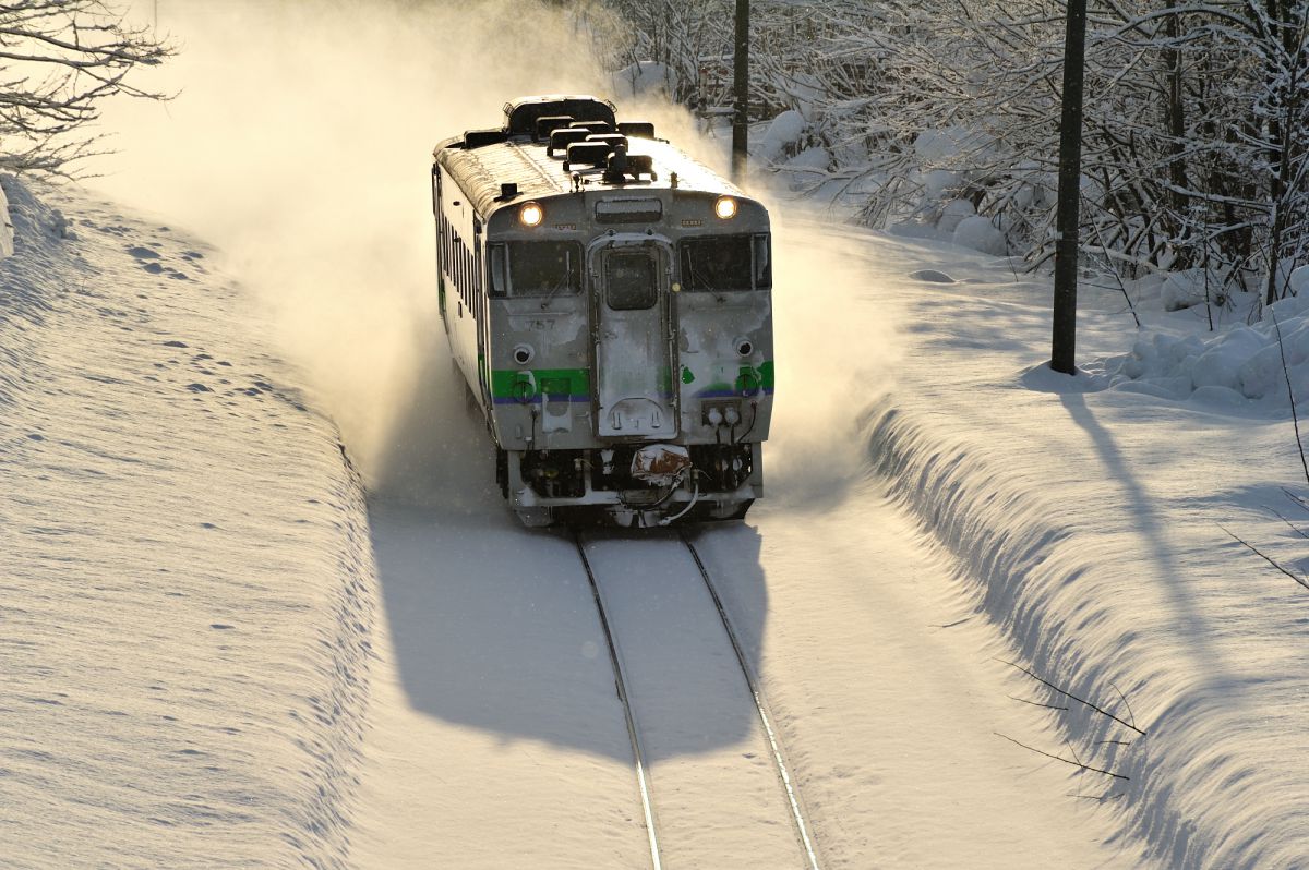 北国列車の風景 乗り物 交通 鉄道 駅 Ganref