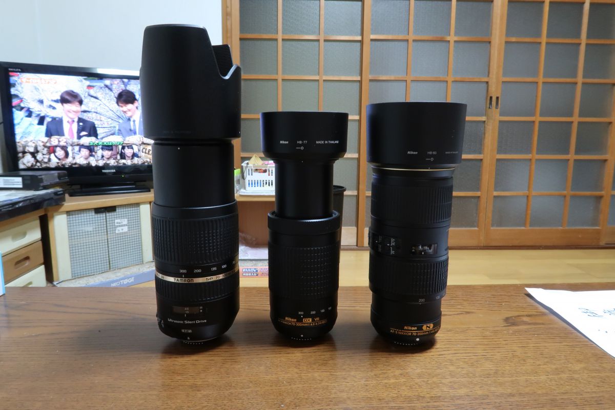 DXで使う70-200mm & 70-300mmの望遠レンズ3本撮り比べ Part 1 | GANREF