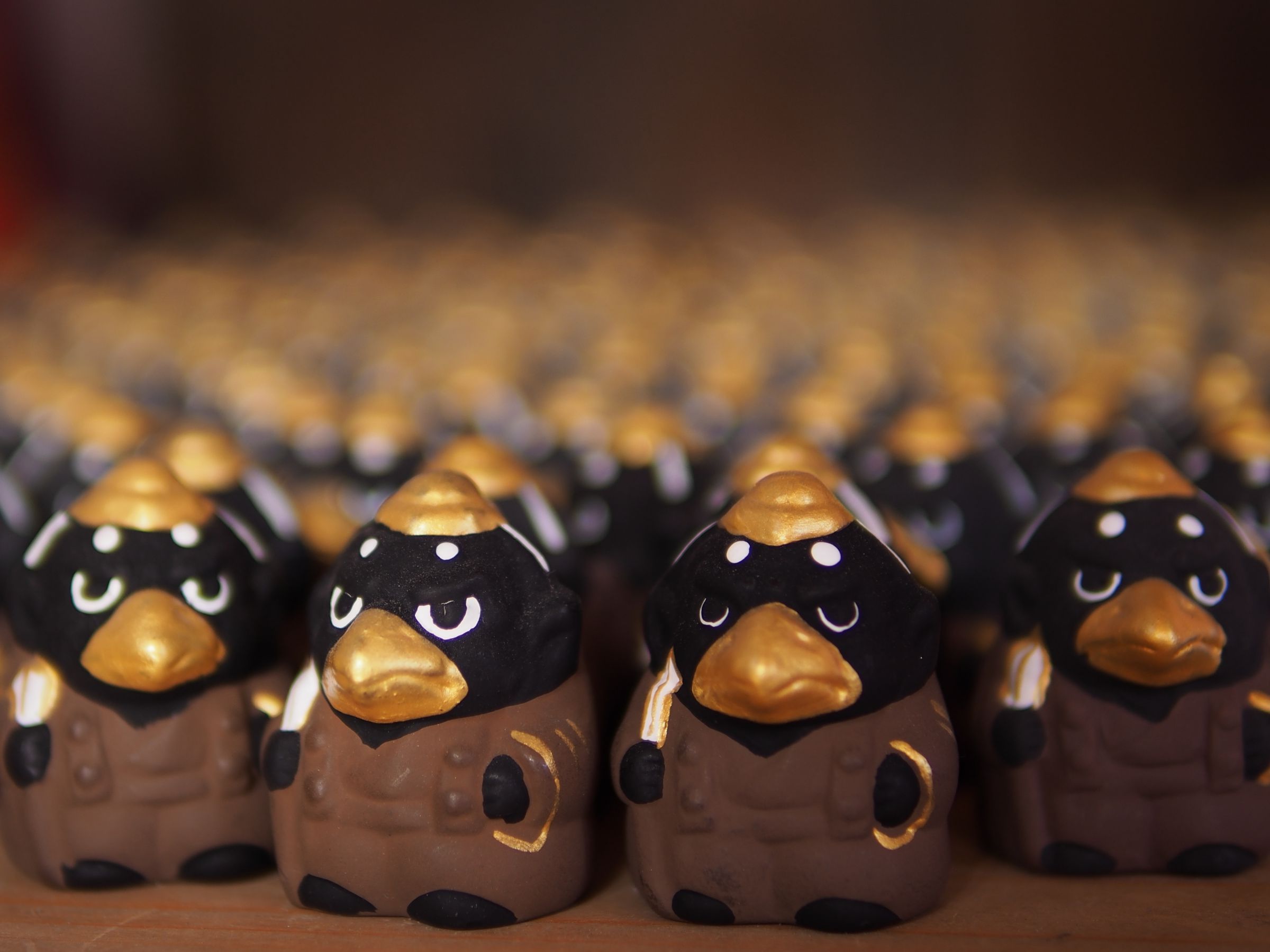 面頬　雑賀衆　八咫烏 八咫烏の行進 | GANREF