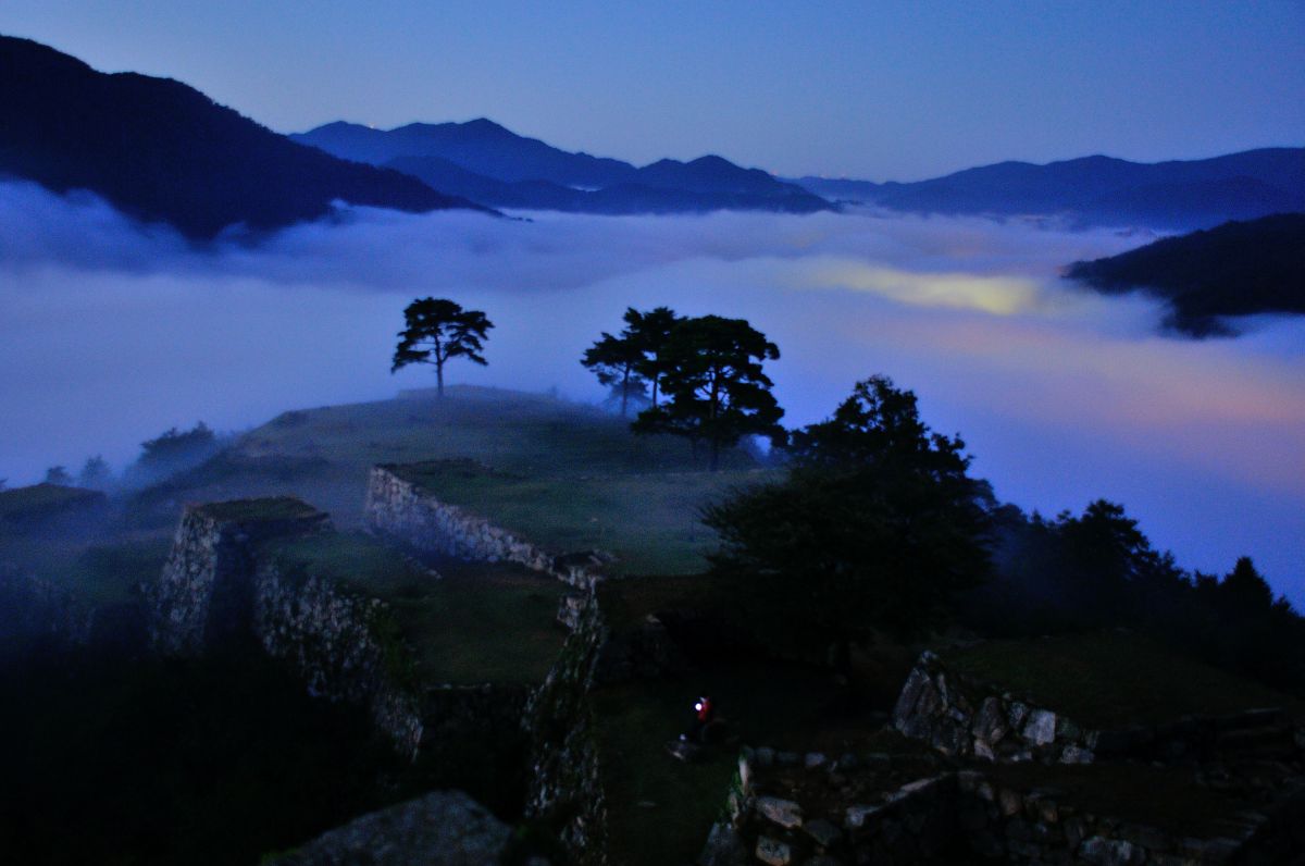 武田城の雲海 自然 風景 山 Ganref