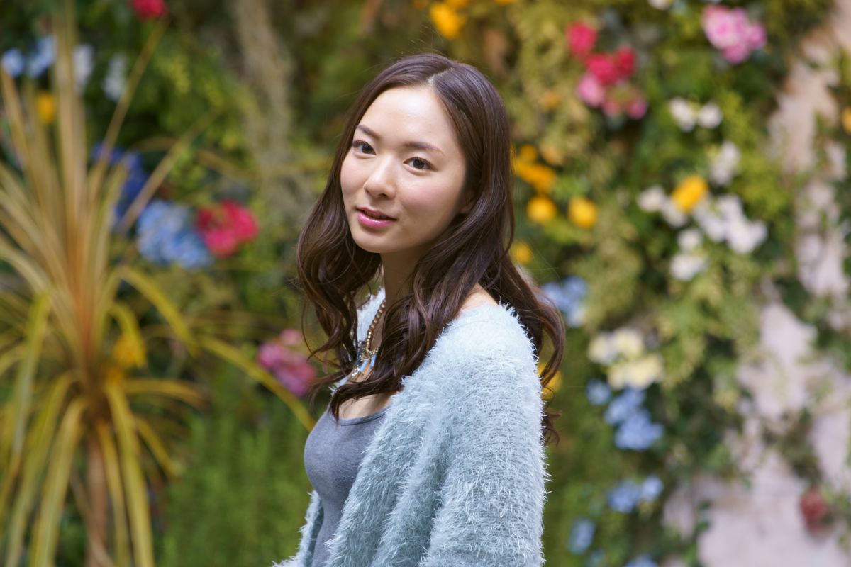 望遠ポートレート 人物 女性 Ganref