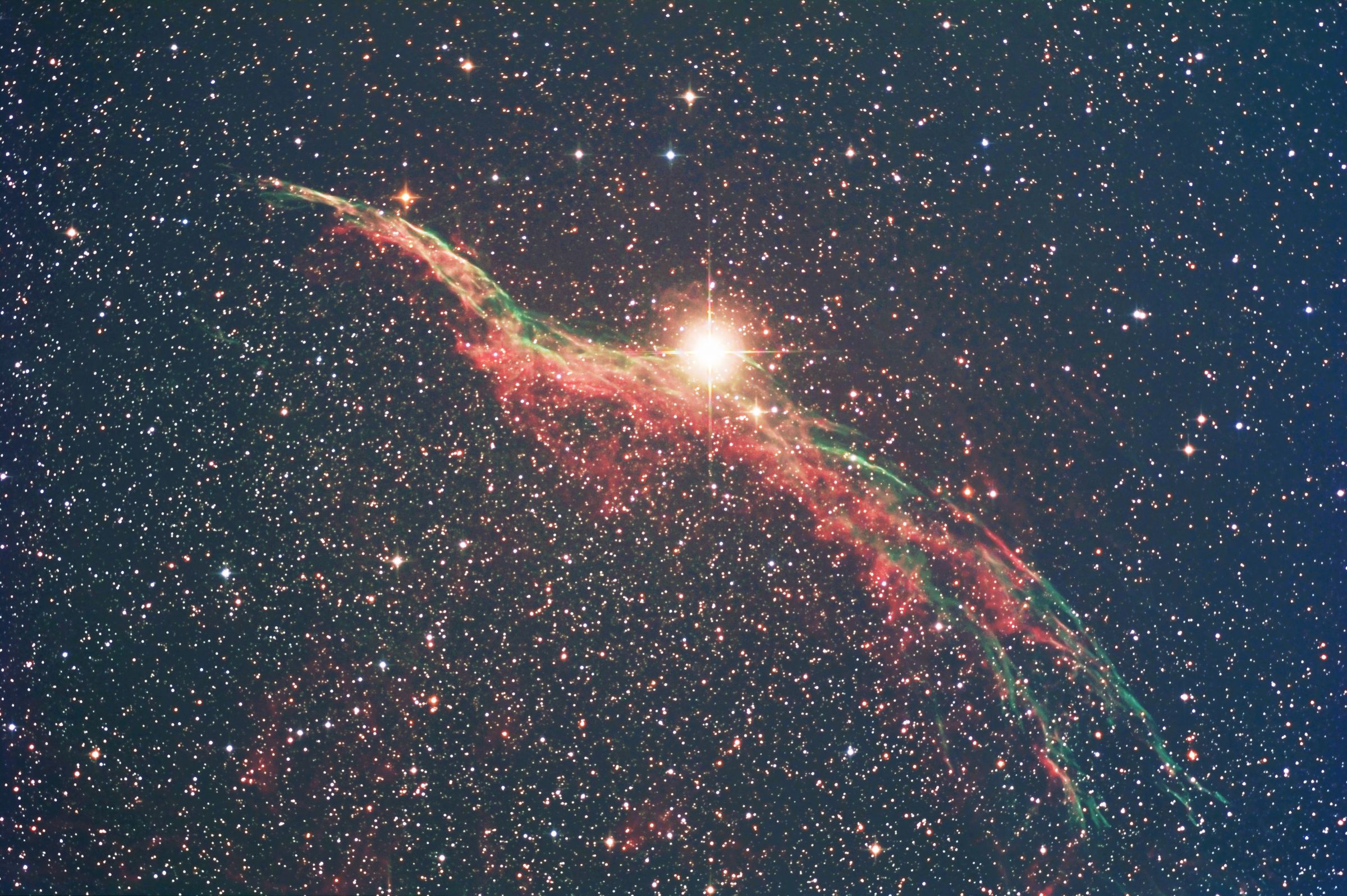 はくちょう座 網状星雲 NGC6960 | GANREF
