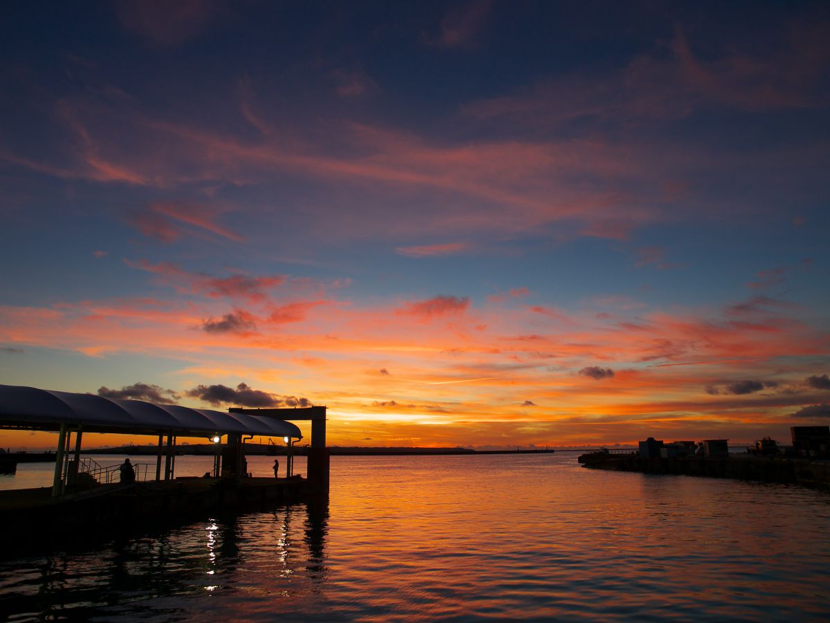 波止場にて 自然 風景 海 Ganref