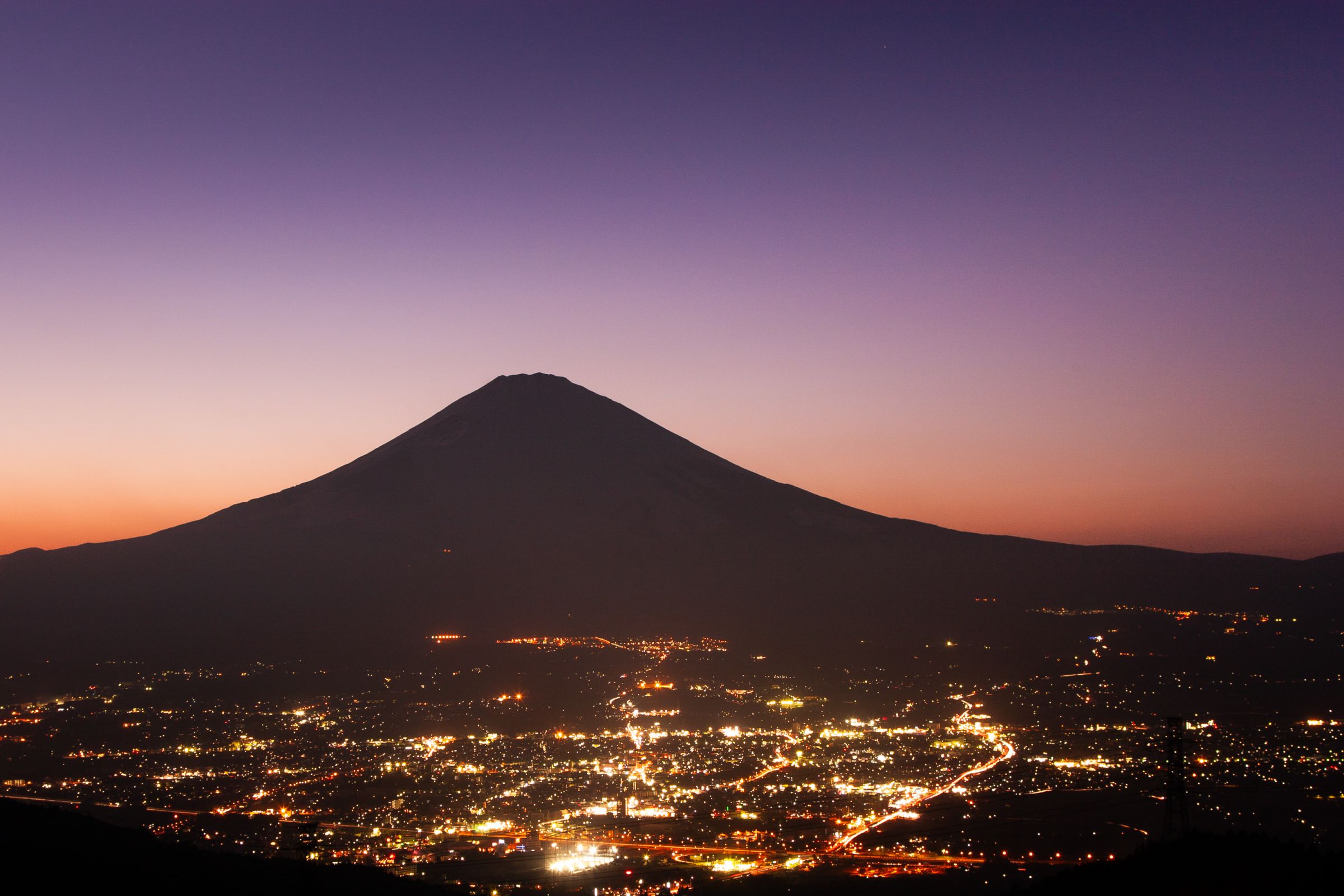 乙女峠の富士夕景 | GANREF