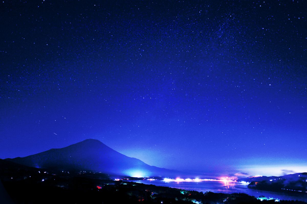 秋の夜空 自然 風景 山 Ganref 秋の夜空 自然 風景 山 Ganref