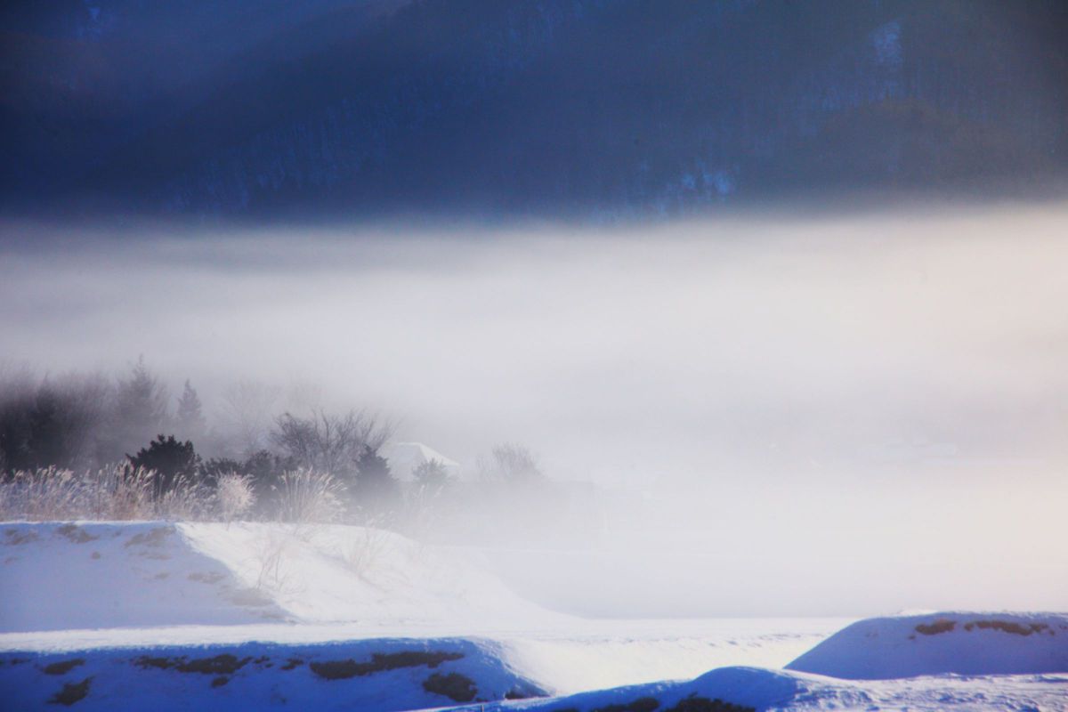 マヨヒガ 山中の霧の中の家 自然 風景 その他 Ganref
