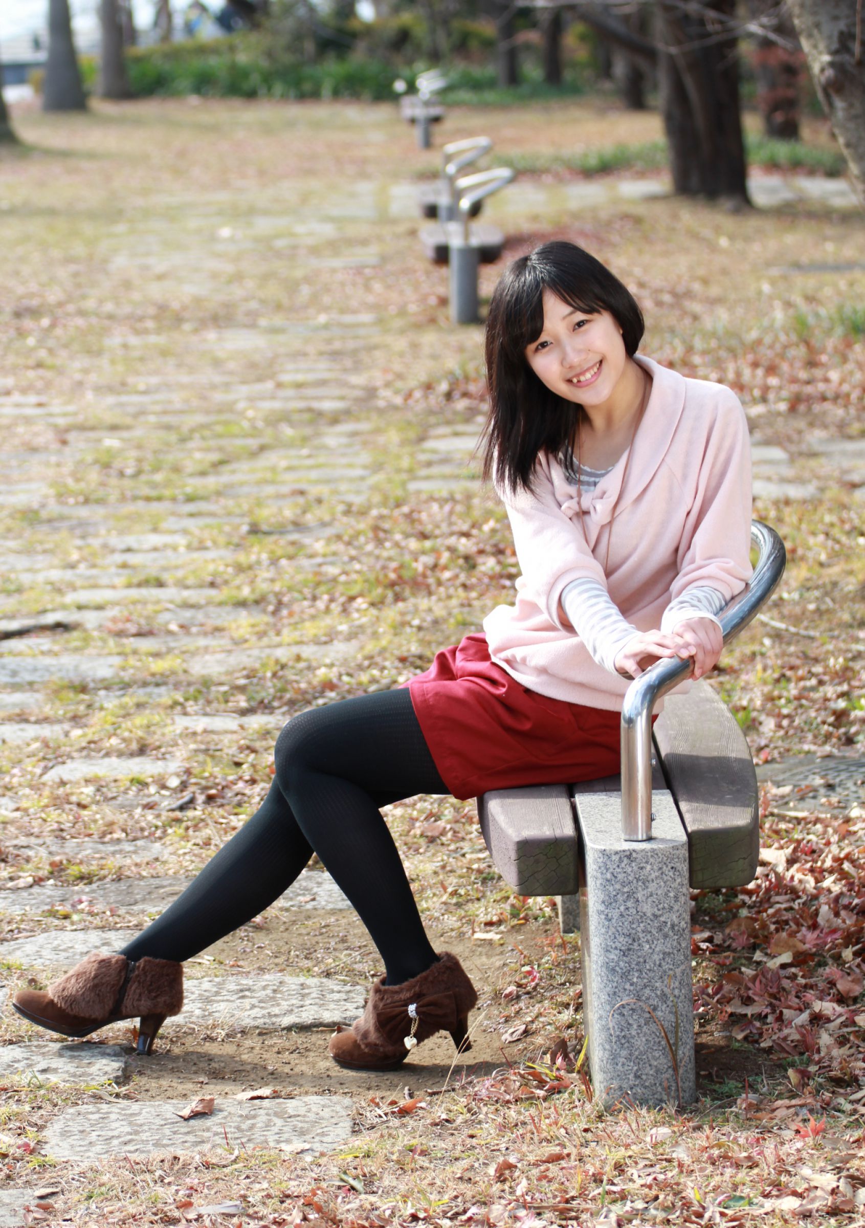 逆さ撮り　清楚 新春初撮影会_さわやかな気分で | GANREF