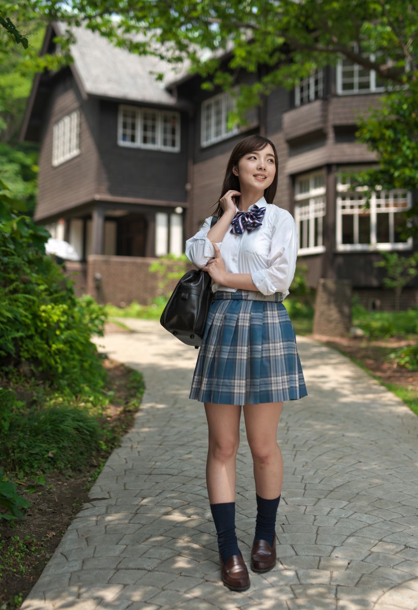 制服女子 人物 女性 Ganref