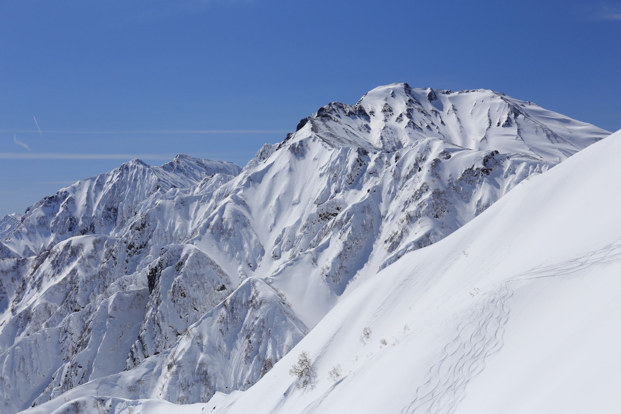 北アルプス雪景色 | GANREF