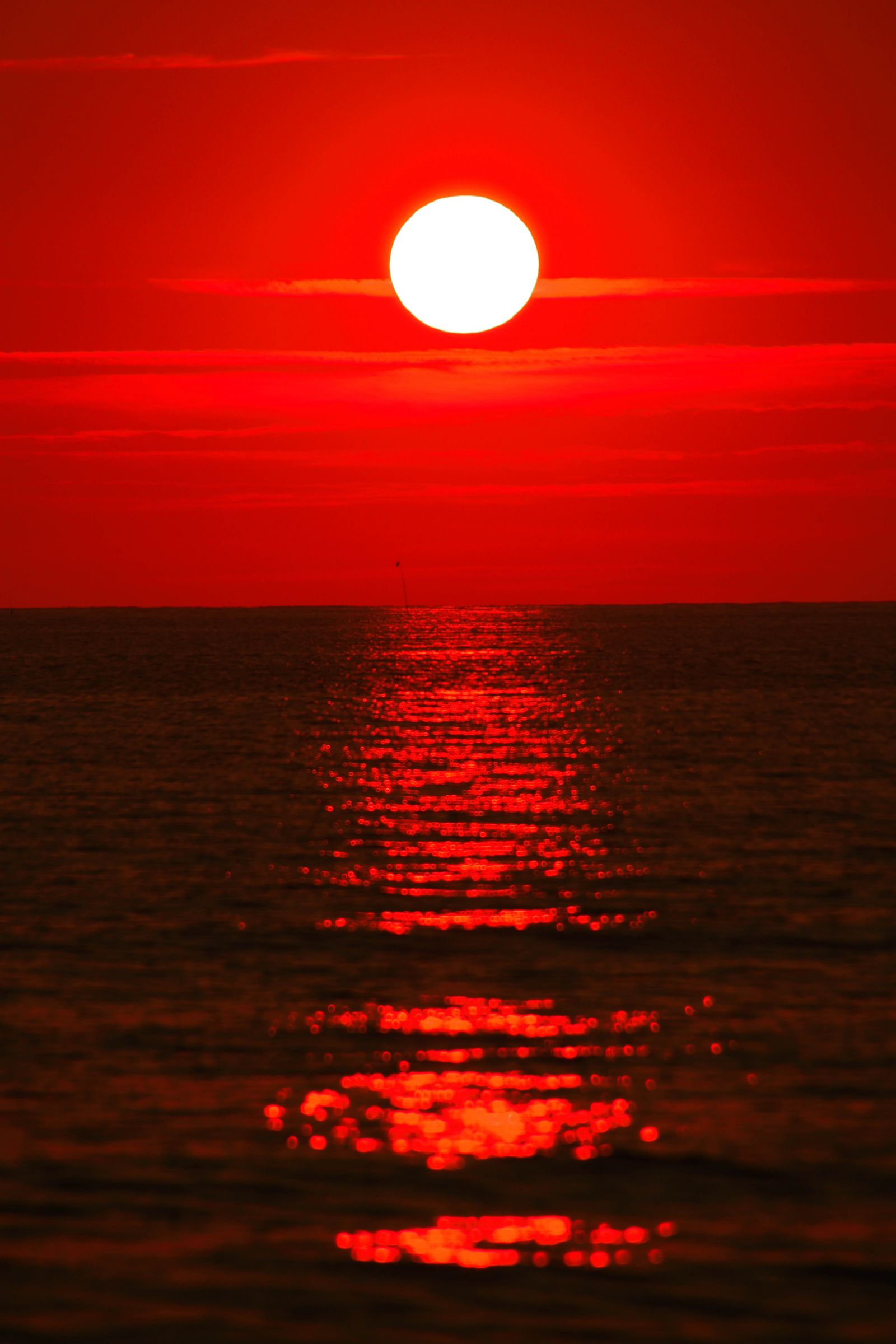 夕陽に伸びる光の道 (2) | GANREF