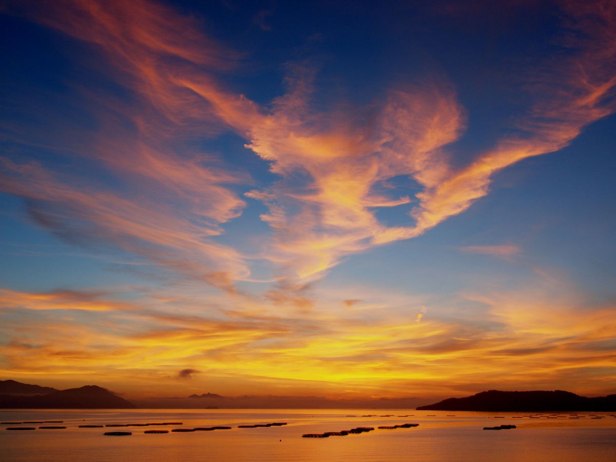 雲の羽衣 自然 風景 空 雲 Ganref
