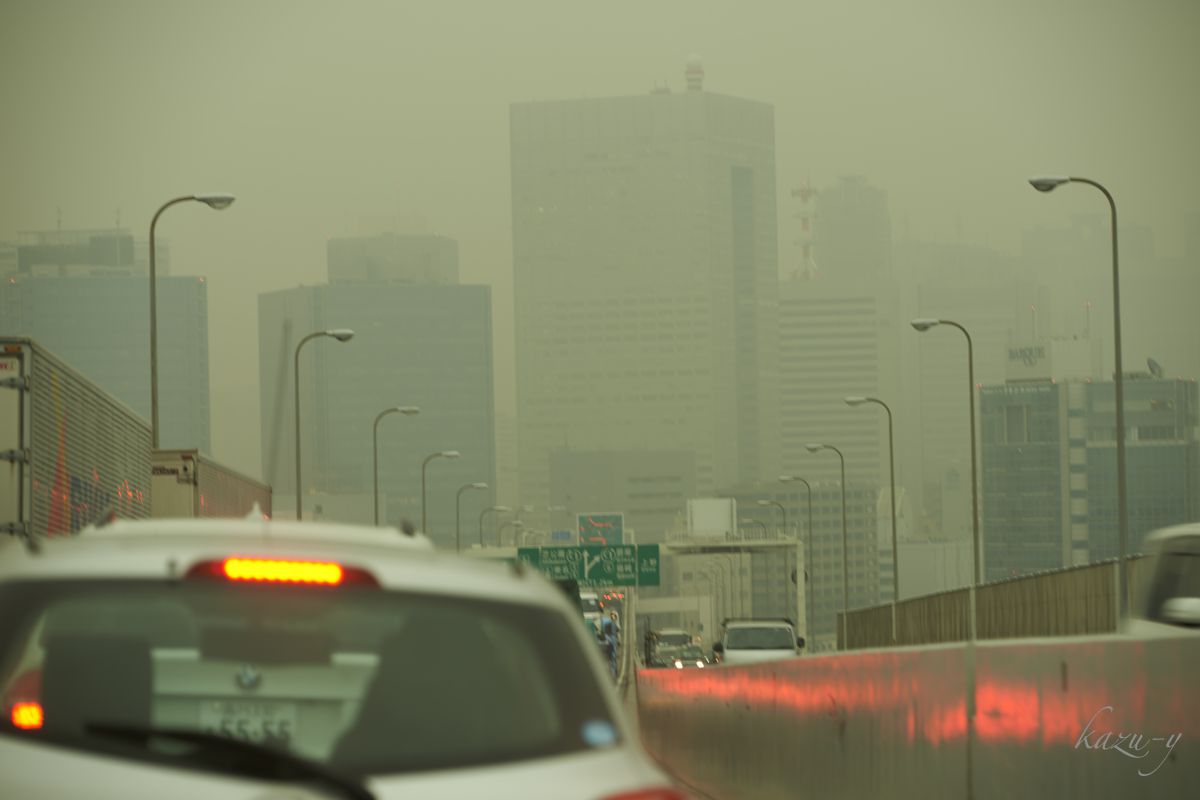 黄色の空気 自然 風景 空 雲 Ganref